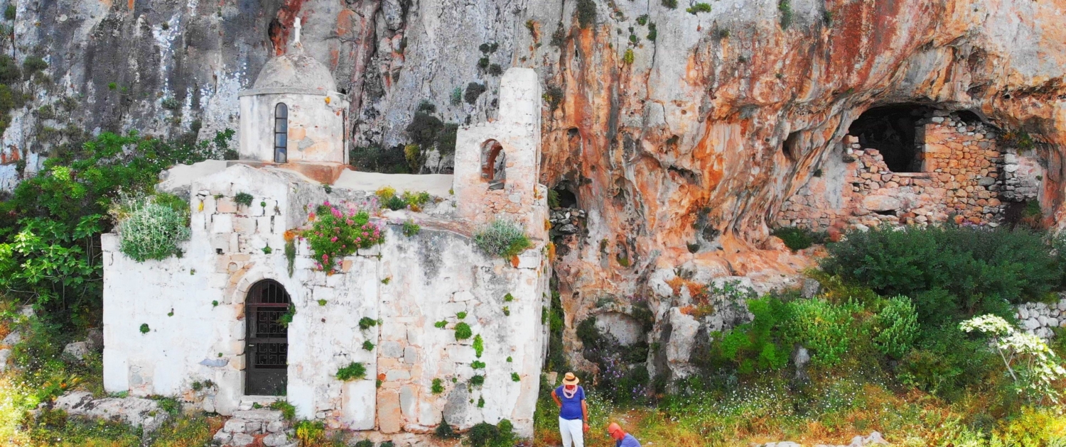 Panagia Odigitria (Agitria) Chapel near Mezapos, Mani